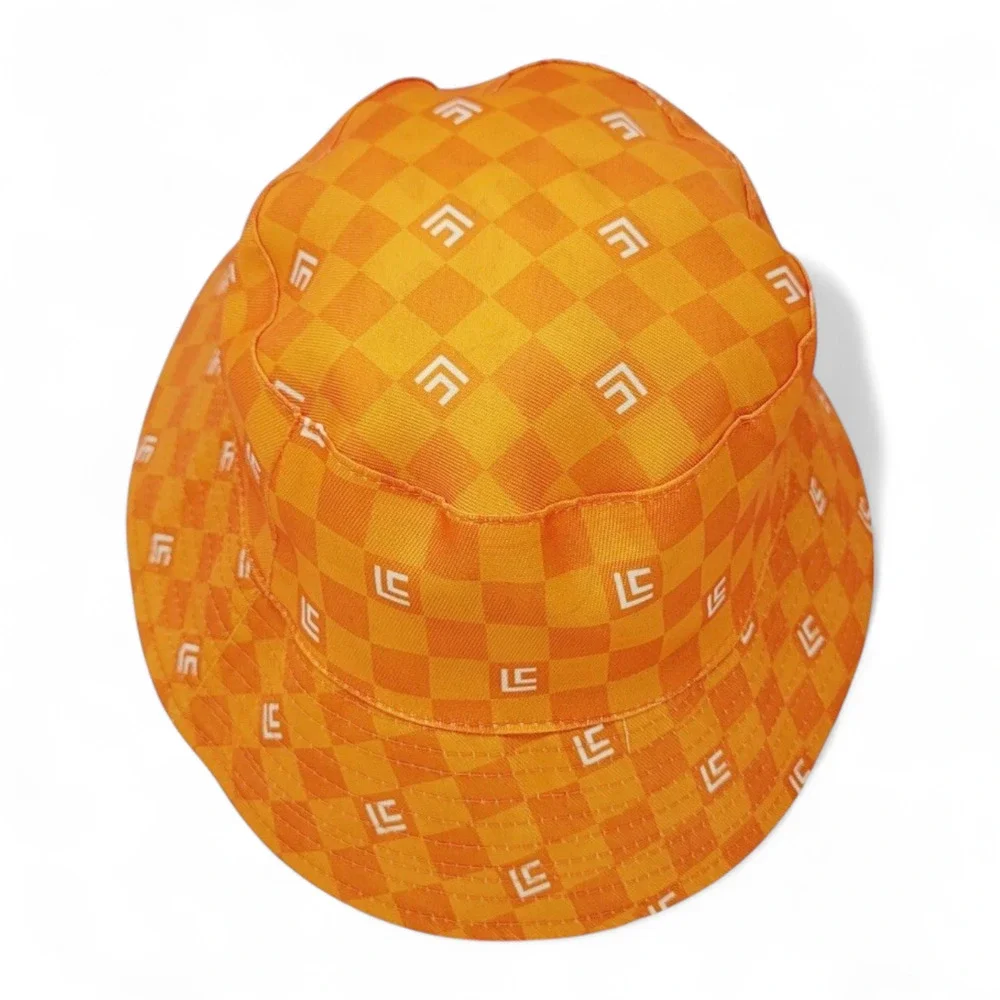 2PK Little Caesars Mountain Dew Mango Rush Reversible Bucket Hat Limited Edition